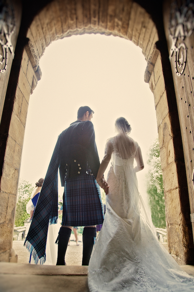 Scottish Highlands Church Wedding